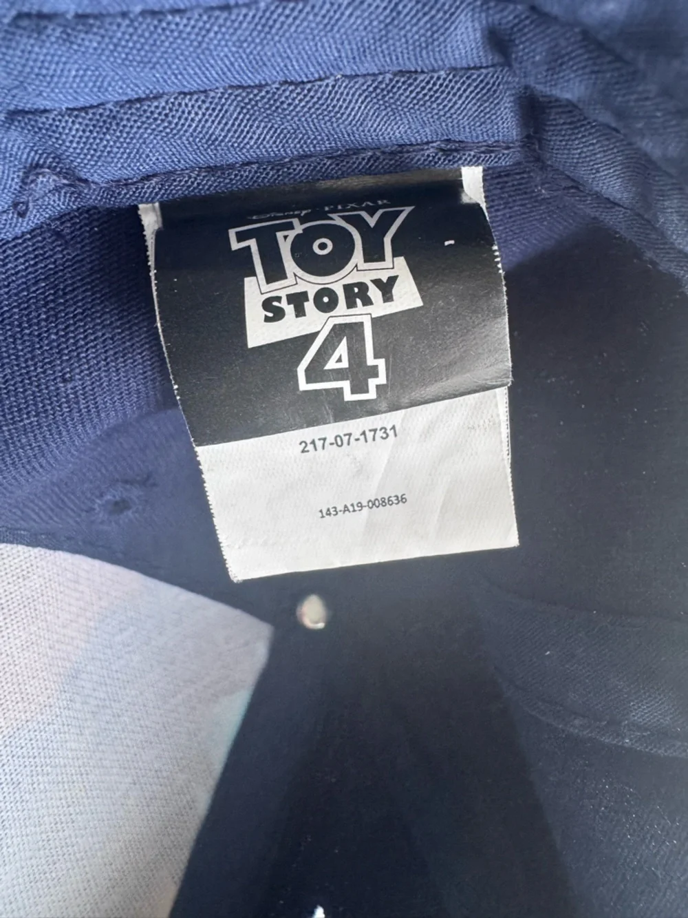 Disney Pixar Boys Toy Story 4 Baseball Hat Navy Blue Green OSFM Cotton